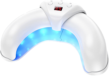 Detailed view of the Fungabeam premium packaging and applicator designed for targeted health and wellness